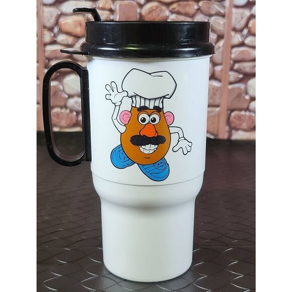 Rare  Retro Mr. Potato Head Travel Mug #A47 - Picture 1 of 10